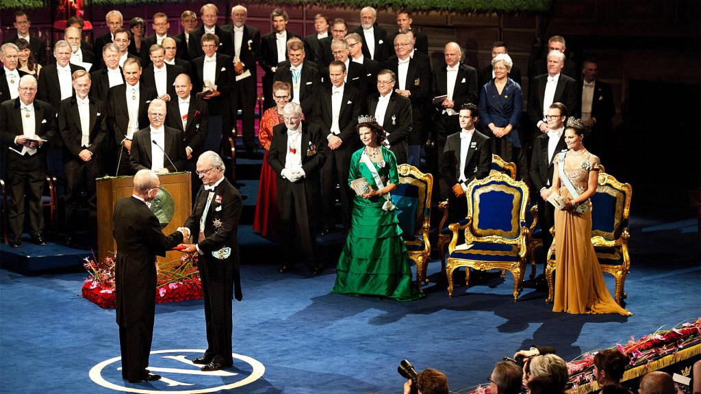 STOCKHOLM: Nobel Prize Award Ceremony 2010.